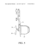 SURGICAL RETRACTOR WITH CURVED ROTATING BLADES diagram and image