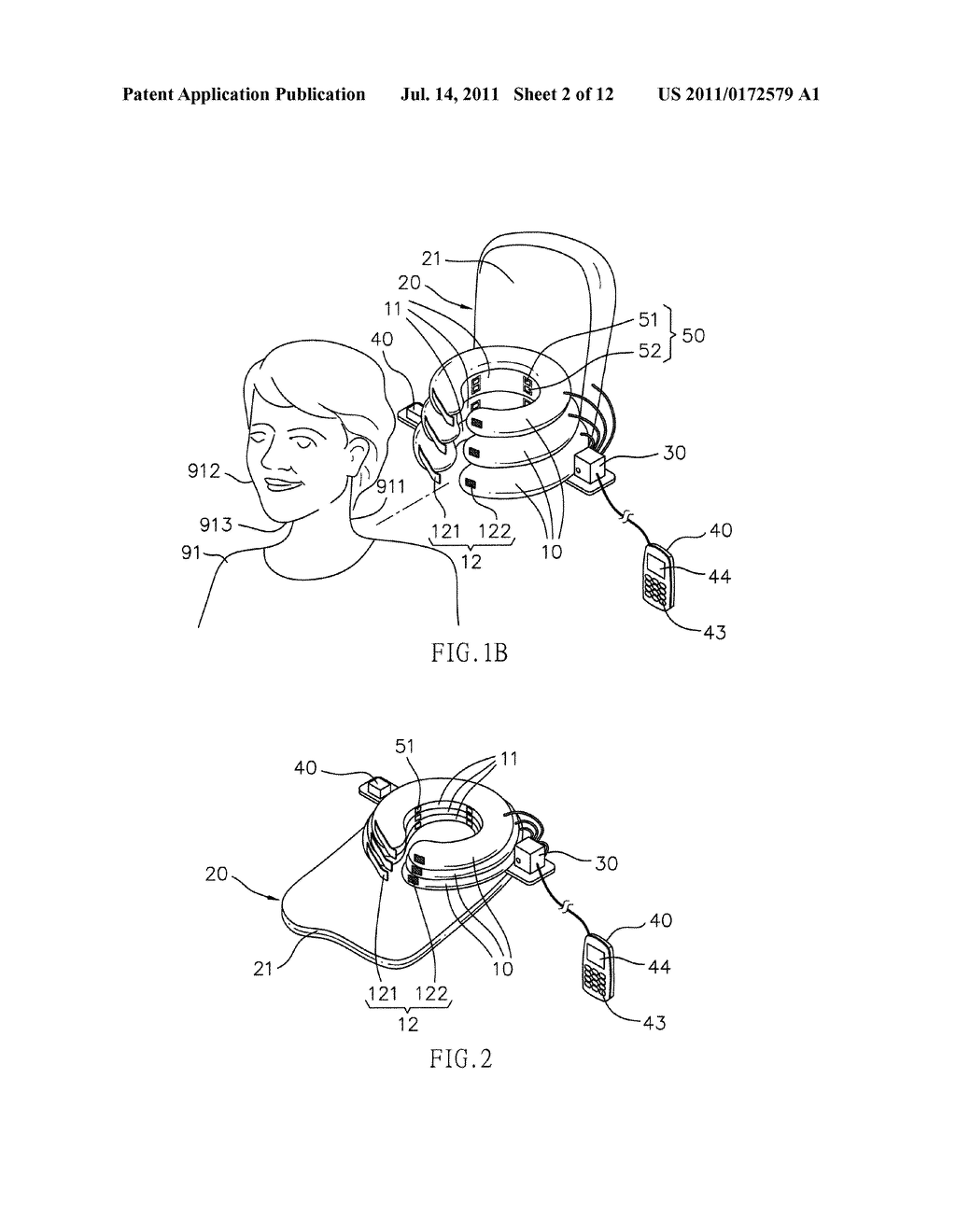 INFLATION TYPE CERVICAL VERTEBRAE REHABILITATION DEVICE AND METHOD FOR     USING THE SAME - diagram, schematic, and image 03