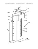 Sterile liquid materials distribution, consumption and material waste     disposal method and apparatus diagram and image