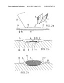 DRAINAGE DEVICE FOR TREATING WOUNDS USING A REDUCED PRESSURE diagram and image