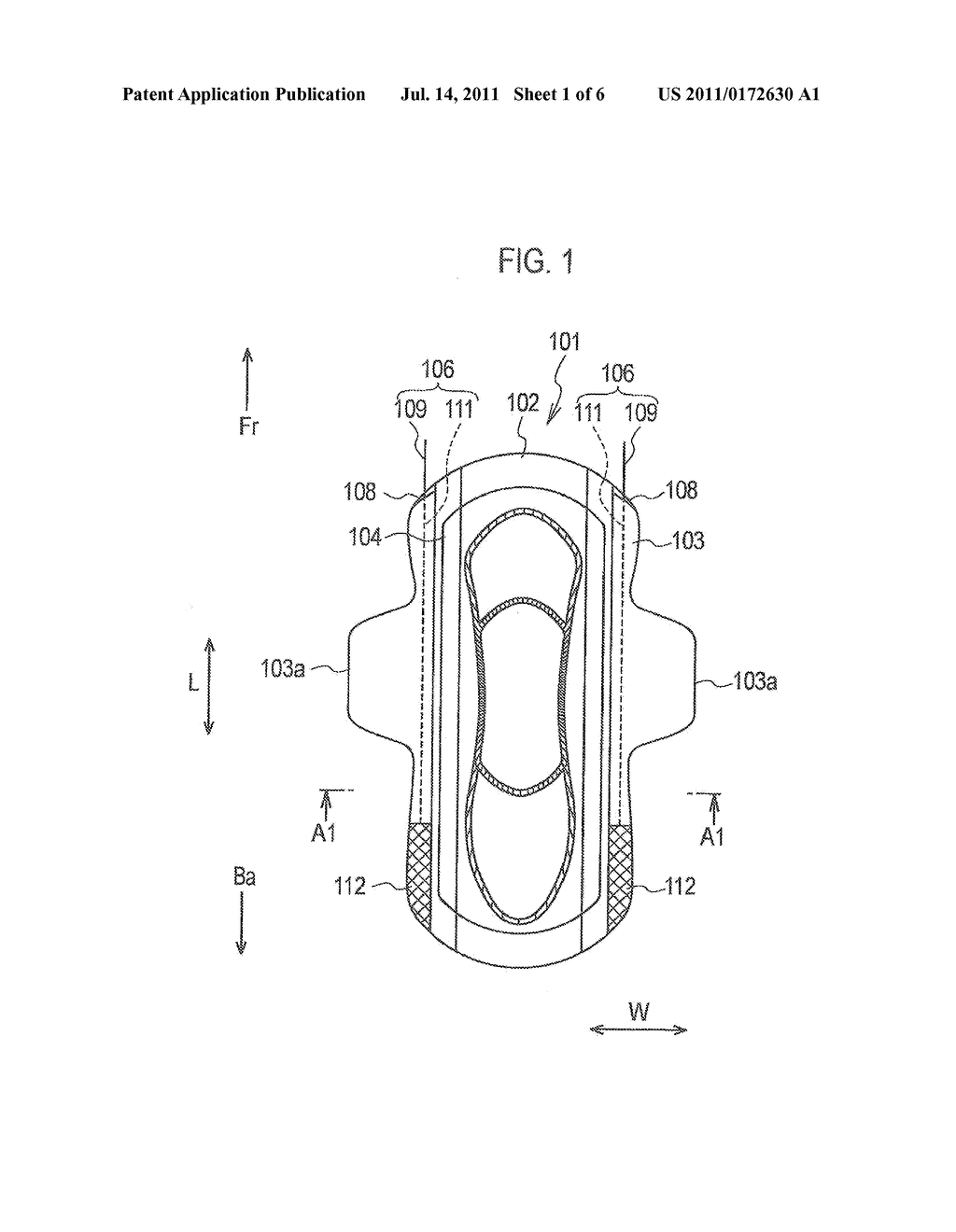 ABSORPTIVE ARTICLE - diagram, schematic, and image 02