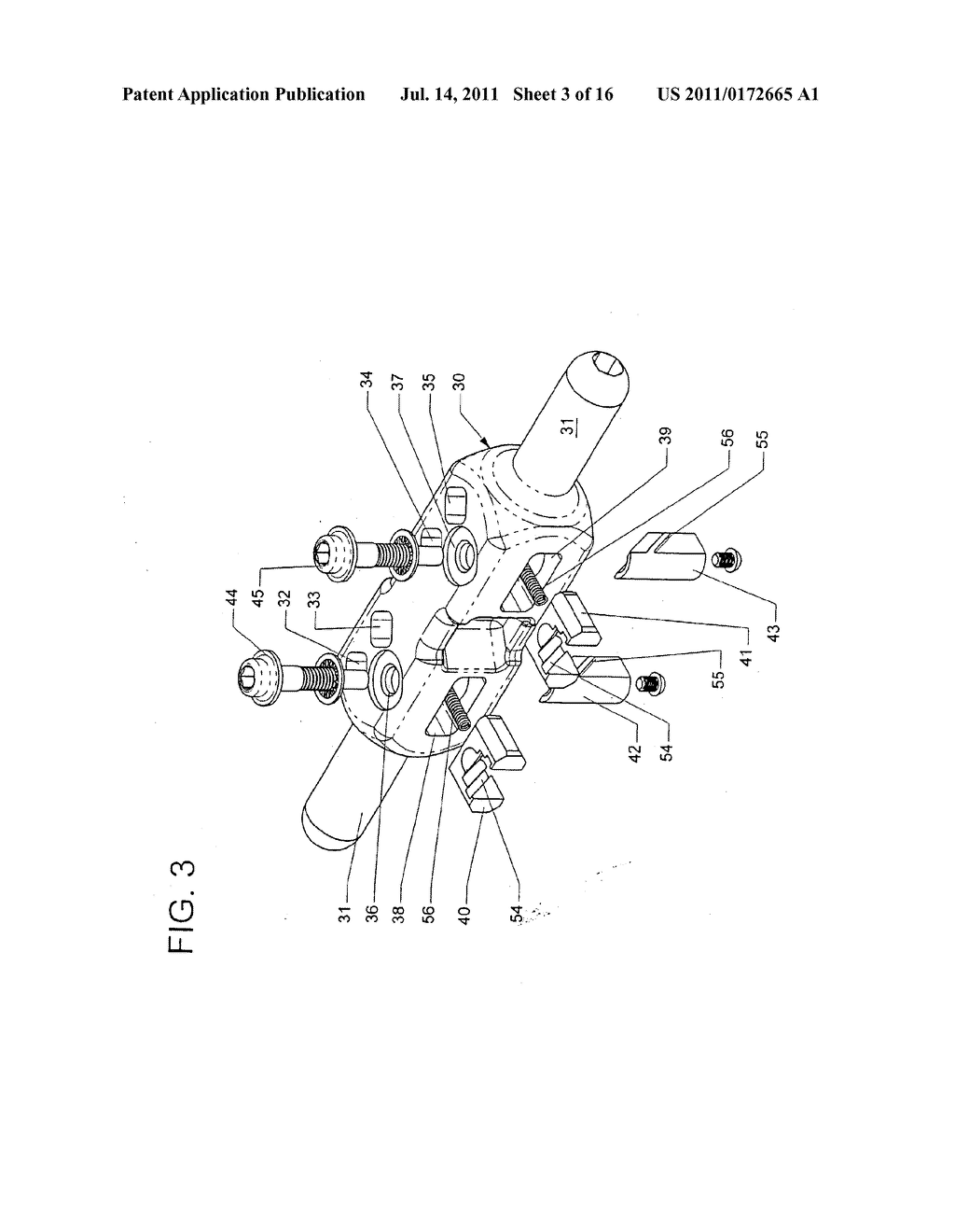 ADJUSTABLE BONE STABILIZING FRAME SYSTEM - diagram, schematic, and image 04