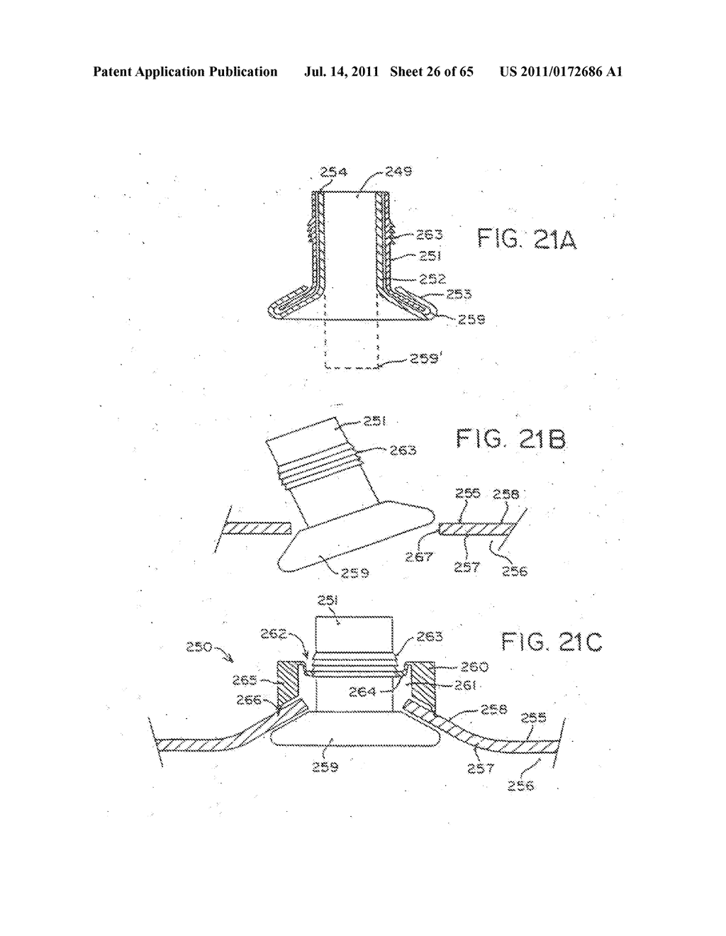 Device For Engaging Tissue Having a Preexisting Opening - diagram, schematic, and image 27