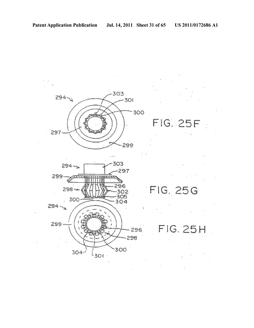 Device For Engaging Tissue Having a Preexisting Opening - diagram, schematic, and image 32