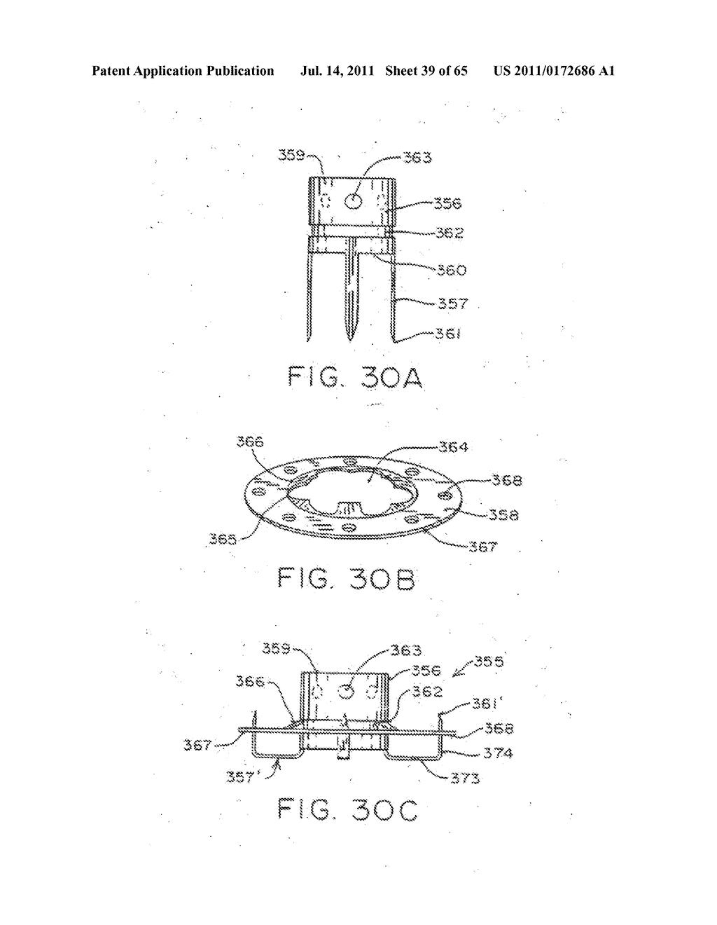 Device For Engaging Tissue Having a Preexisting Opening - diagram, schematic, and image 40