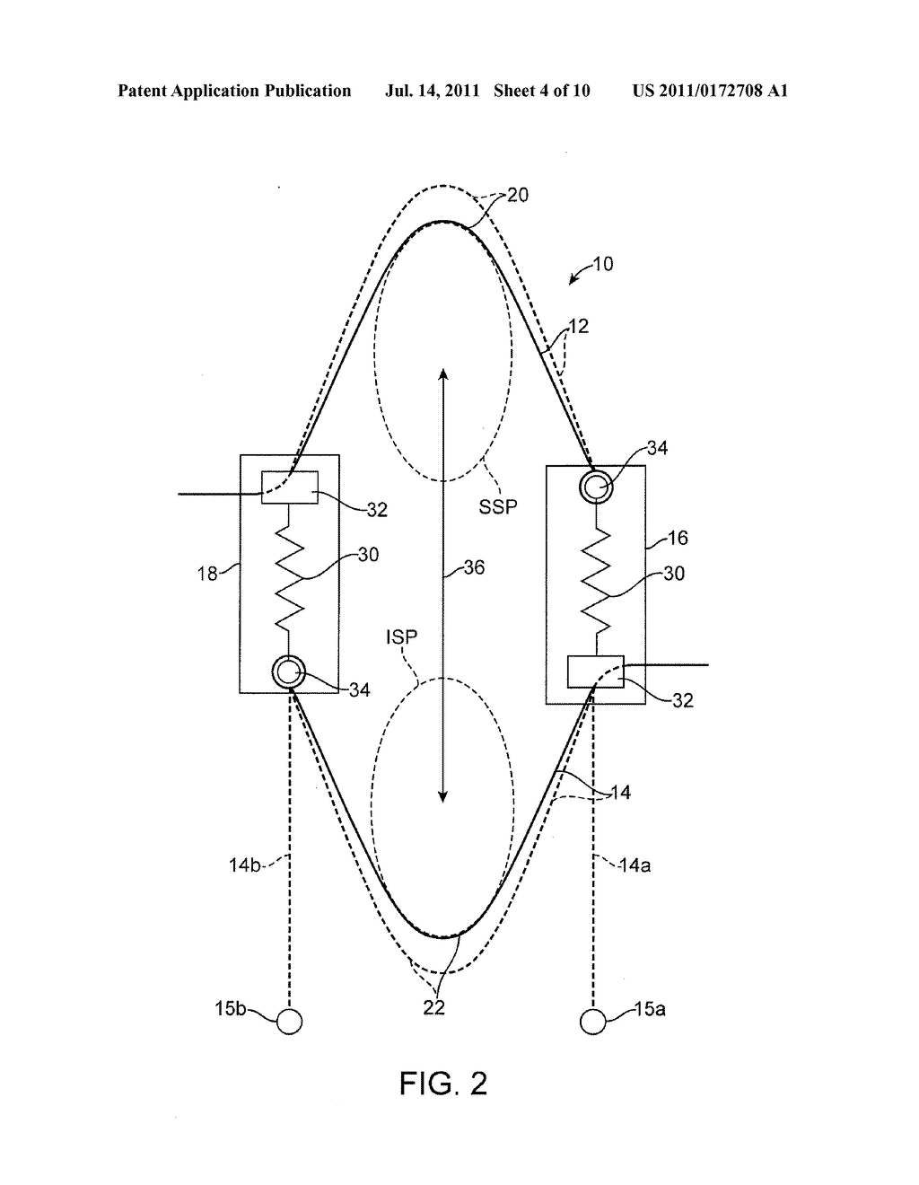 METHODS AND SYSTEMS FOR INCREASING THE BENDING STIFFNESS OF A SPINAL     SEGMENT WITH ELONGATION LIMIT - diagram, schematic, and image 05