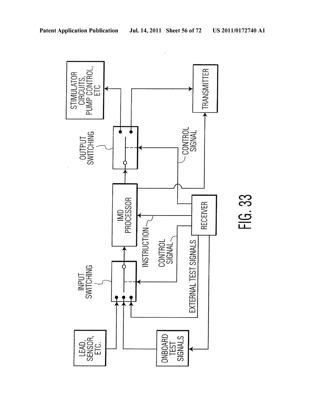 Method and apparatus for controlling an implantable medical device - diagram, schematic, and image 57