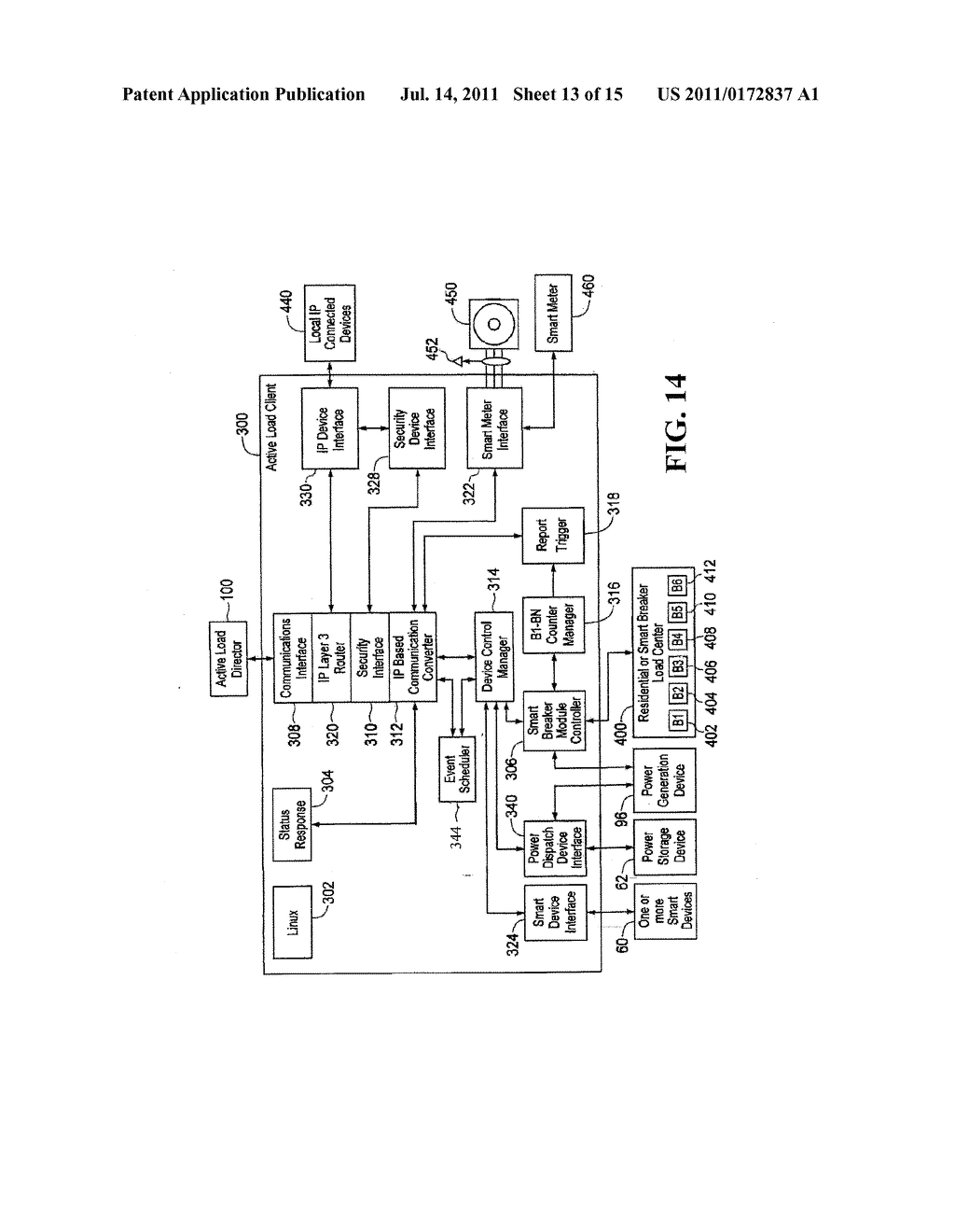 SYSTEM AND METHOD FOR ESTIMATING AND PROVIDING DISPATCHABLE OPERATING     RESERVE ENERGY CAPACITY THROUGH USE OF ACTIVE LOAD MANAGEMENT - diagram, schematic, and image 14