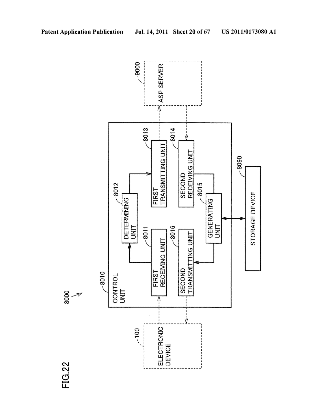 ELECTRONIC DEVICE, SERVER, COMMUNICATION SYSTEM, DISPLAY CONTROL METHOD,     DATA COMMUNICATION METHOD, CONTROL METHOD FOR ELECTRONIC DEVICE, AND     PROGRAM - diagram, schematic, and image 21