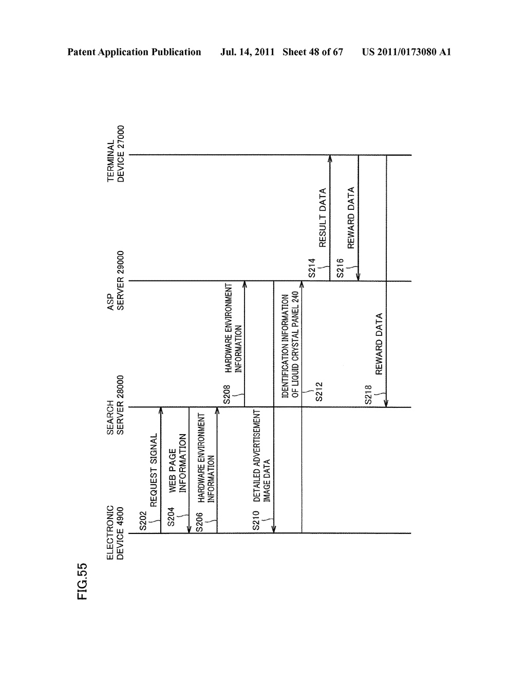 ELECTRONIC DEVICE, SERVER, COMMUNICATION SYSTEM, DISPLAY CONTROL METHOD,     DATA COMMUNICATION METHOD, CONTROL METHOD FOR ELECTRONIC DEVICE, AND     PROGRAM - diagram, schematic, and image 49