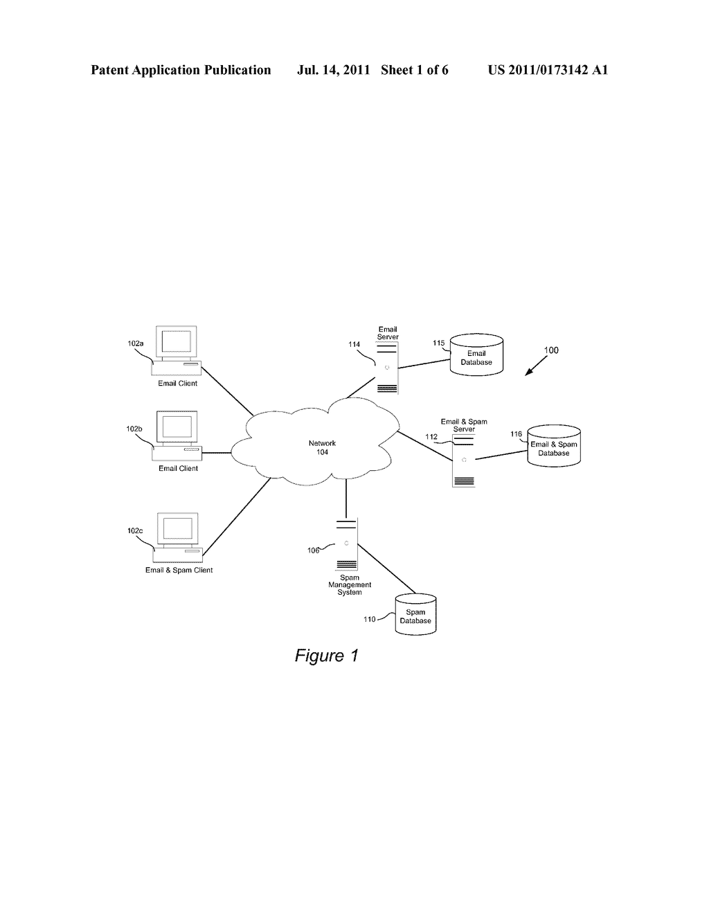 APPARATUS AND METHODS FOR CLASSIFYING SENDERS OF UNSOLICITED BULK EMAILS - diagram, schematic, and image 02