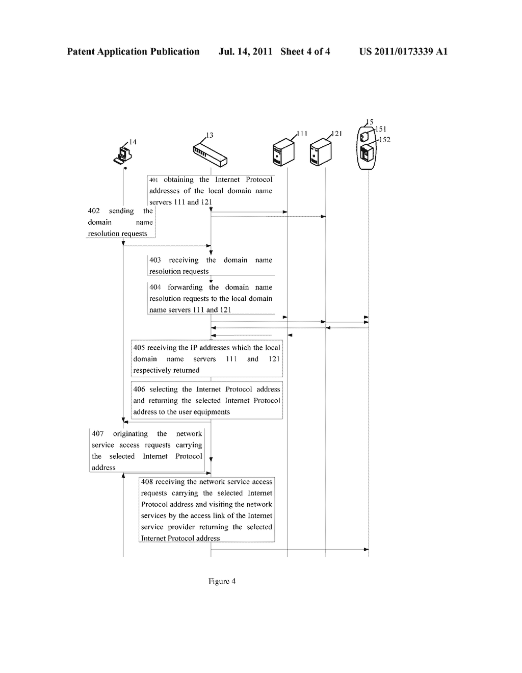  NETWORK SERVICE ACCESS METHOD AND ACCESS GATEWAY EQUIPMENT - diagram, schematic, and image 05