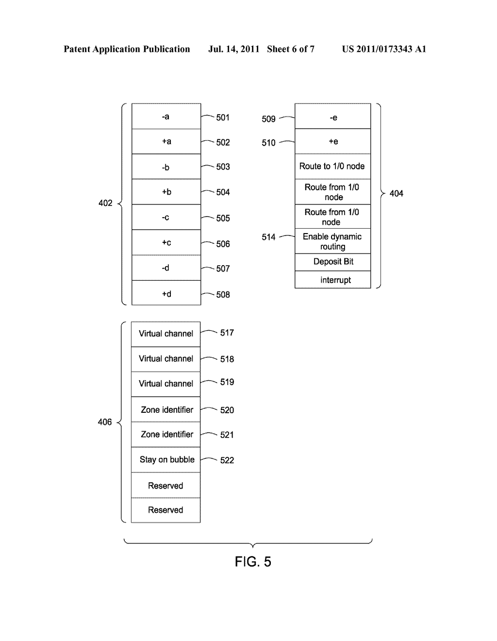 ZONE ROUTING IN A TORUS NETWORK - diagram, schematic, and image 07