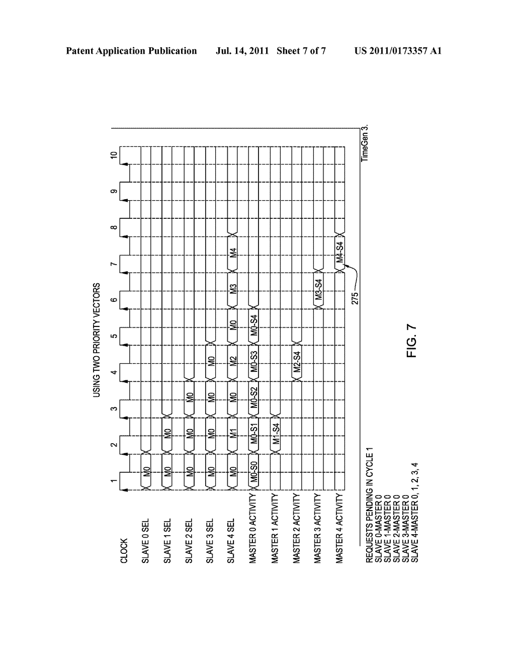 ARBITRATION IN CROSSBAR INTERCONNECT FOR LOW LATENCY - diagram, schematic, and image 08