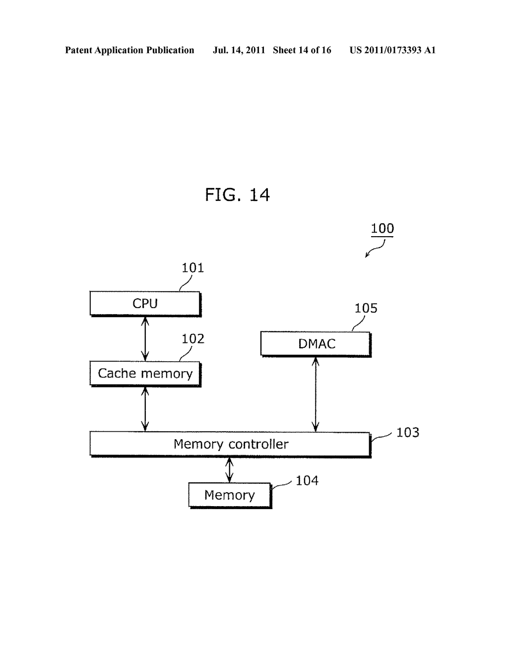 CACHE MEMORY, MEMORY SYSTEM, AND CONTROL METHOD THEREFOR - diagram, schematic, and image 15