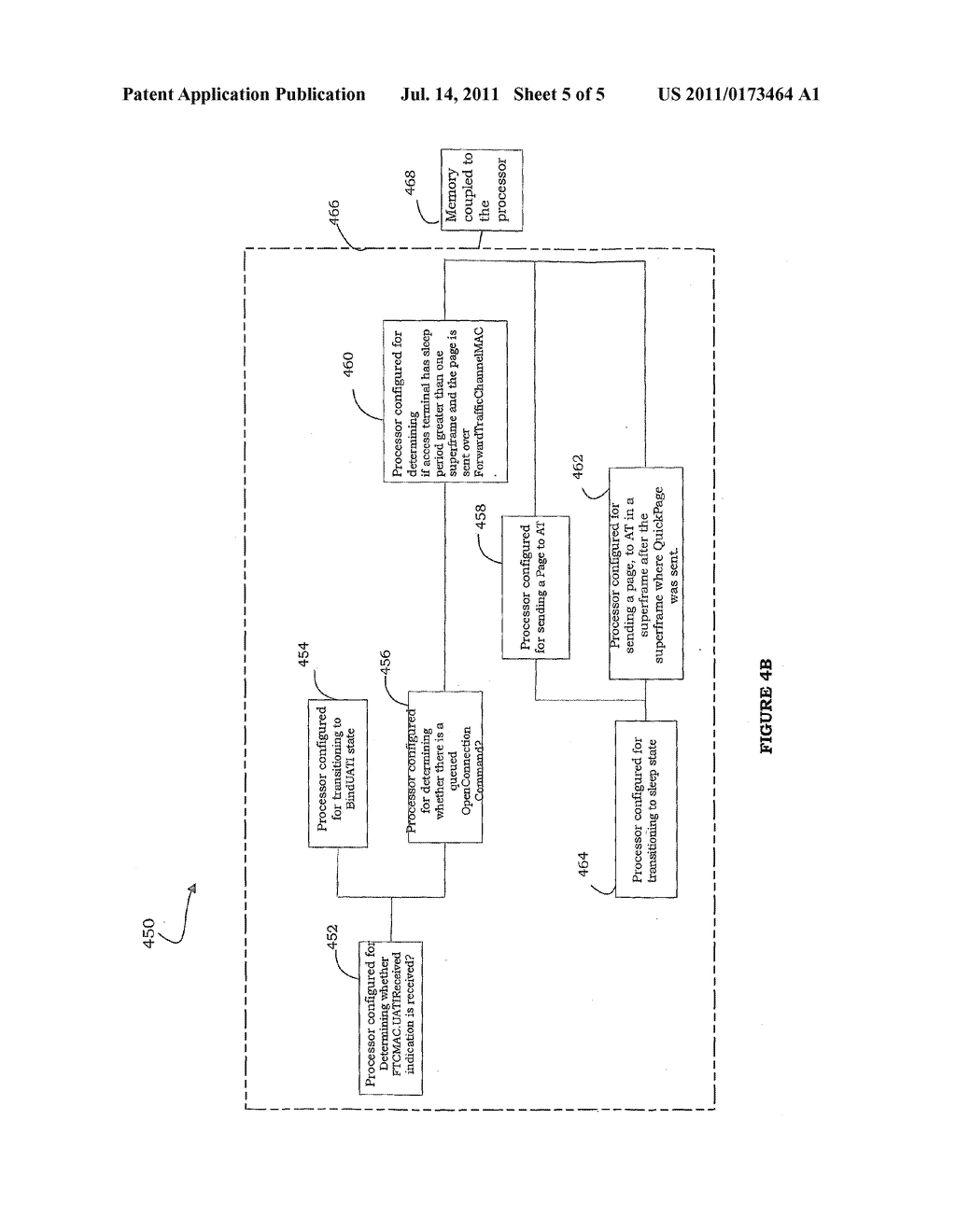 Method and Apparatus for Processing Monitor State By an Access Network in     Wireless Communication Systems - diagram, schematic, and image 06