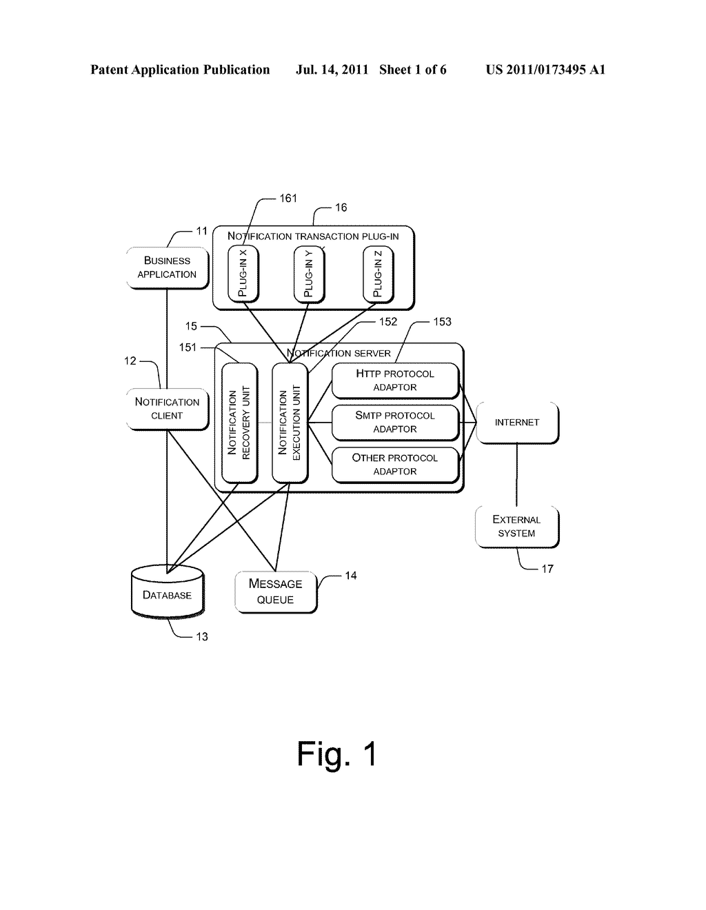 Method and System for Reliable Intersystem Message Notification - diagram, schematic, and image 02