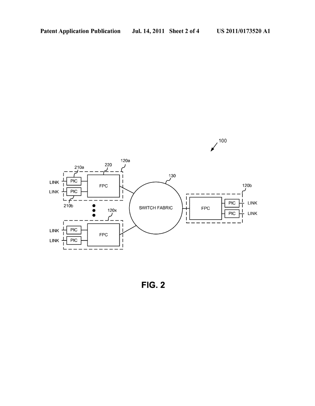 SYSTEMS AND METHODS FOR ROUTING DATA IN A NETWORK DEVICE - diagram, schematic, and image 03