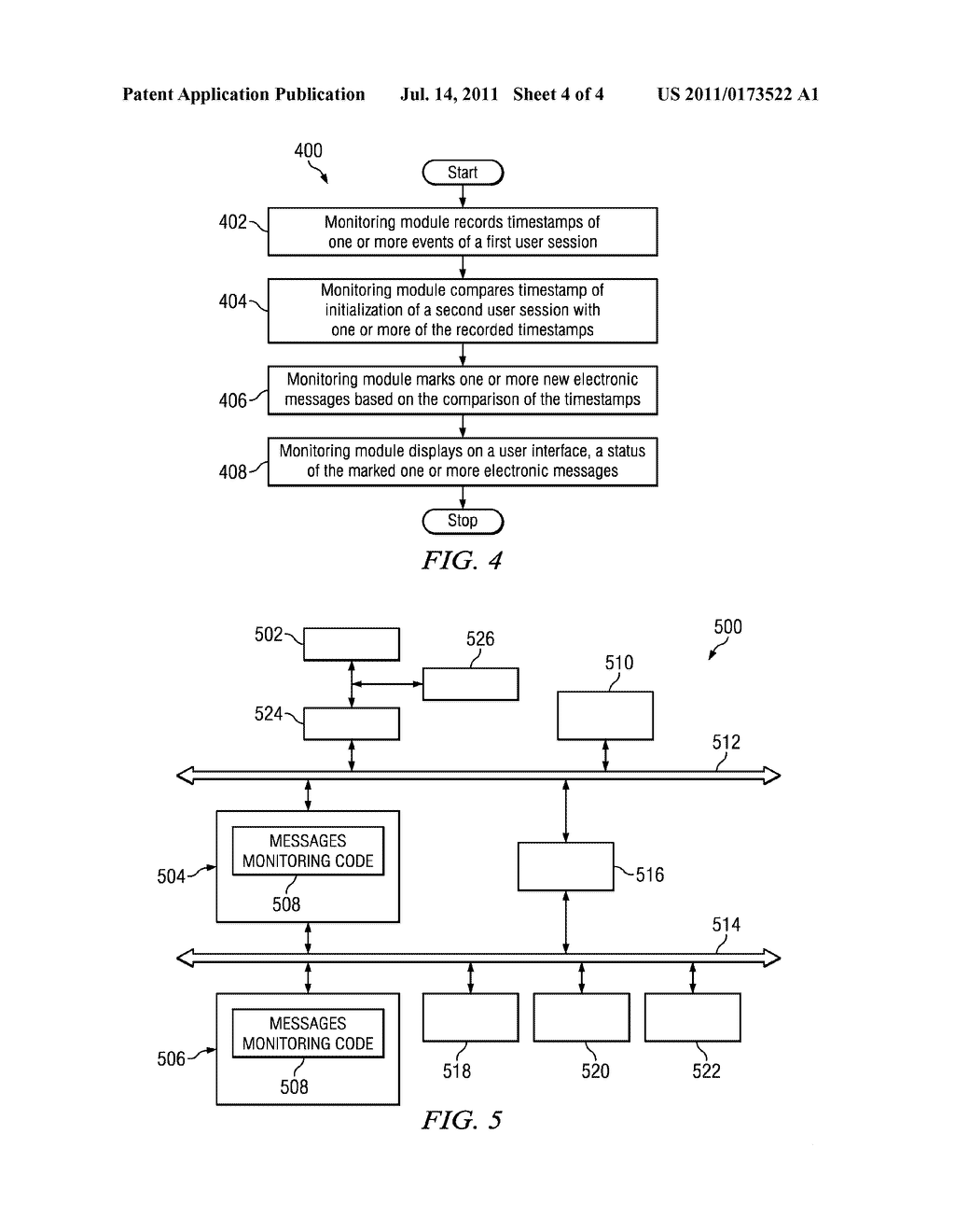 SYSTEM AND METHOD FOR DISPLAYING STATUS OF ELECTRONIC MESSAGES - diagram, schematic, and image 05