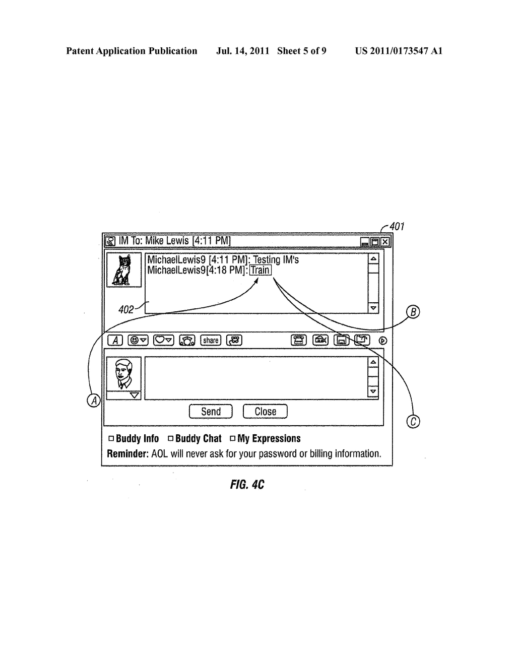 SYSTEM AND METHOD TO FACILITATE REAL-TIME COMMUNICATIONS AND CONTENT     SHARING AMONG USERS OVER A NETWORK - diagram, schematic, and image 06