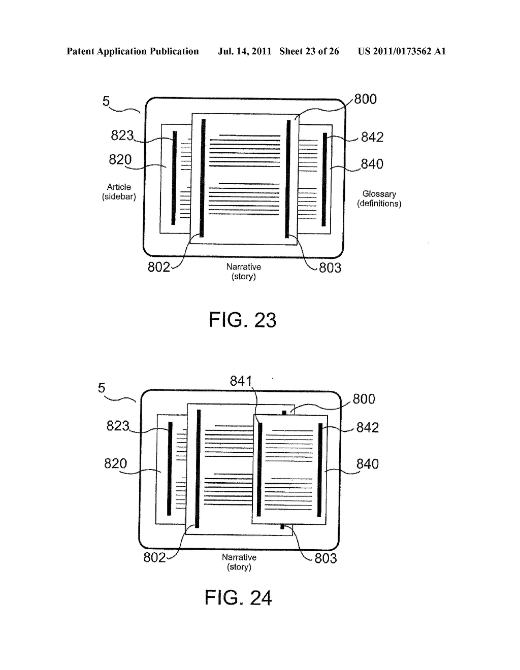 APPARATUS AND METHOD FOR DISPLAY NAVIGATION - diagram, schematic, and image 24