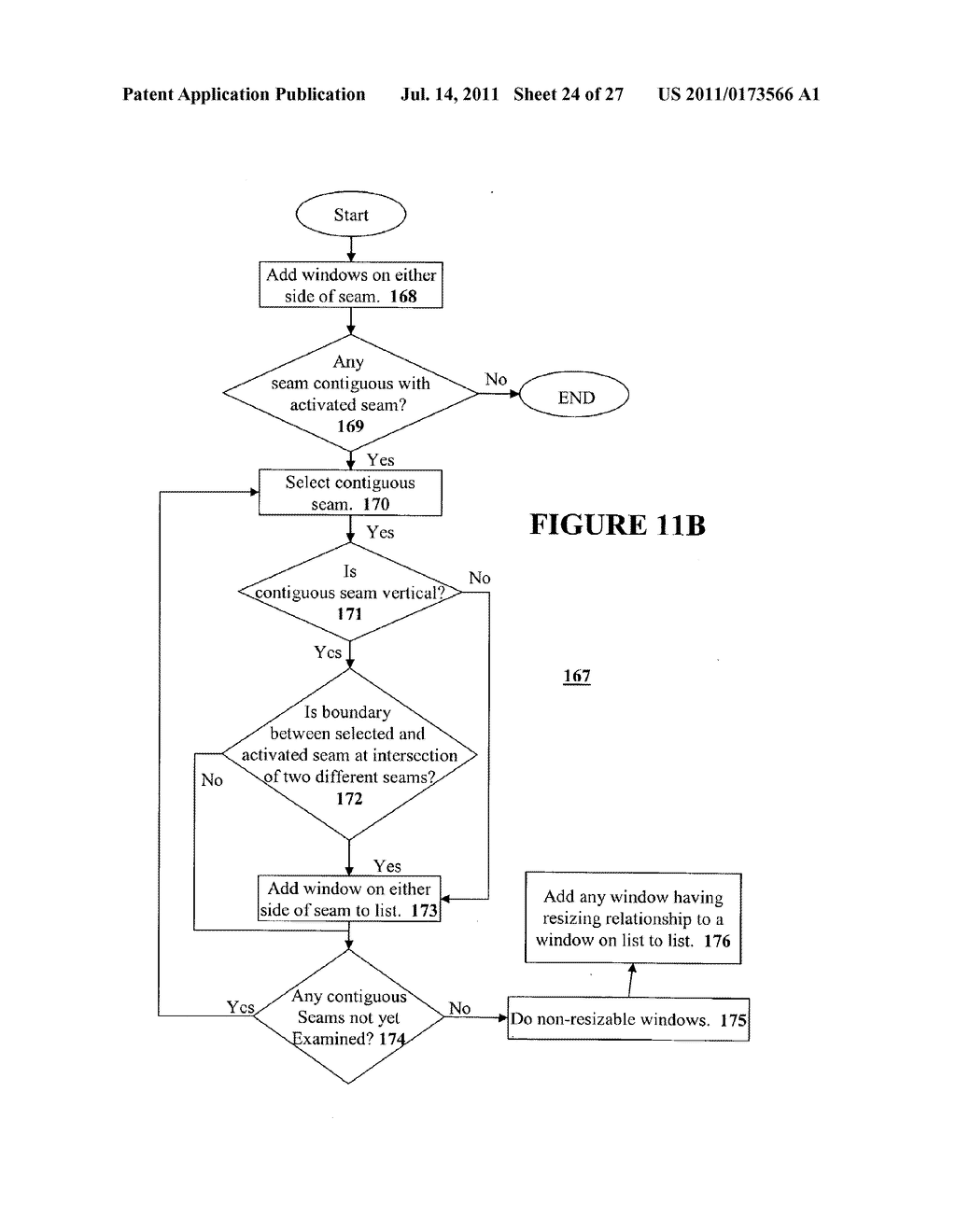 METHOD AND APPARATUS FOR DYNAMICALLY RESIZING WINDOWS - diagram, schematic, and image 25