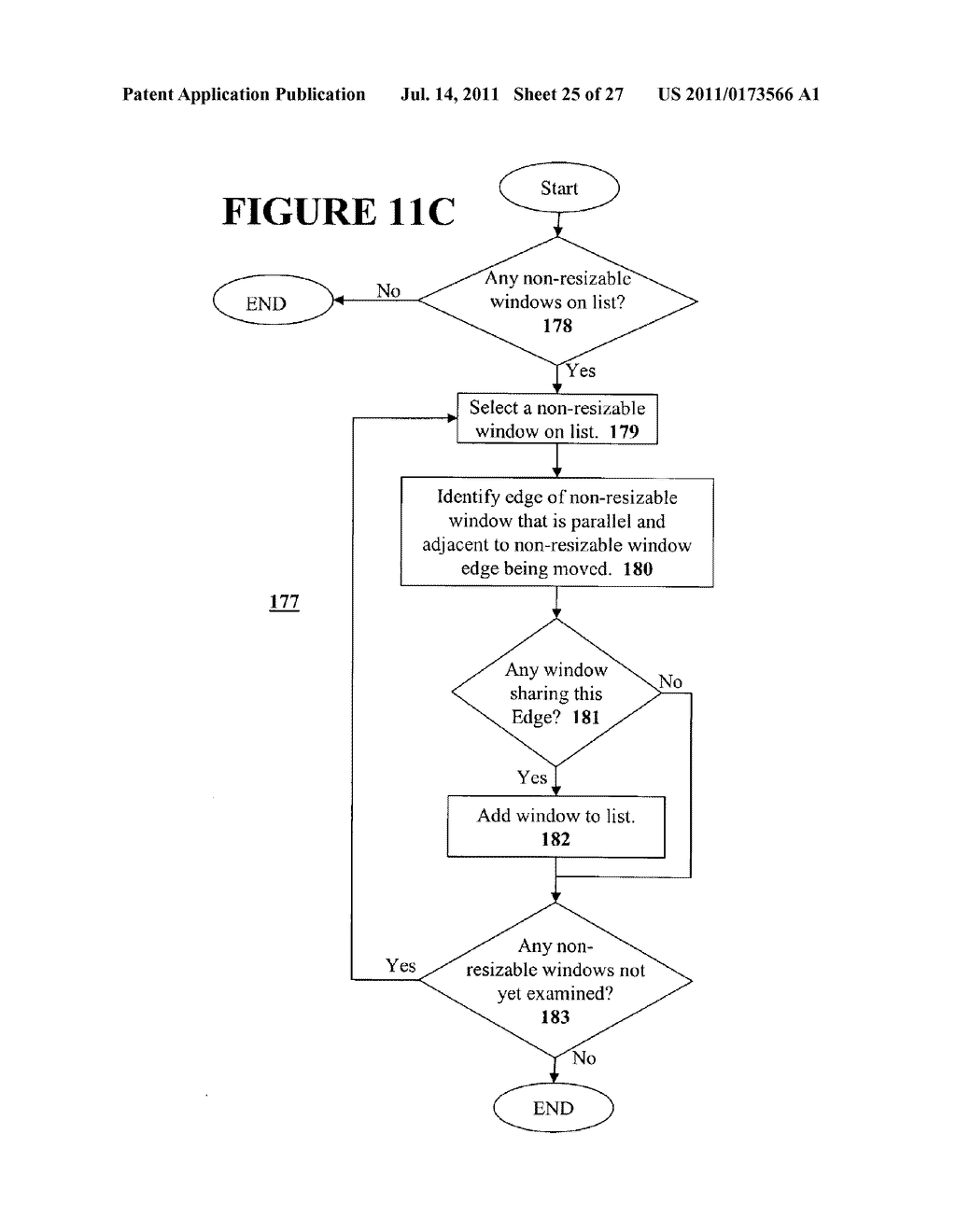 METHOD AND APPARATUS FOR DYNAMICALLY RESIZING WINDOWS - diagram, schematic, and image 26