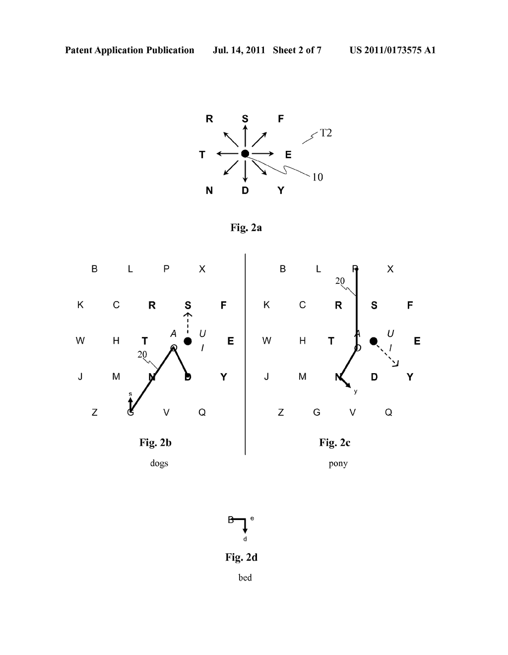 METHOD AND DEVICE FOR INPUTTING TEXTS - diagram, schematic, and image 03