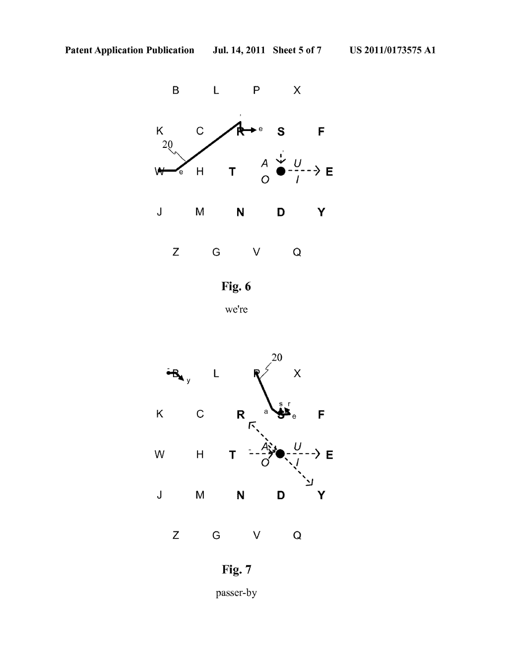 METHOD AND DEVICE FOR INPUTTING TEXTS - diagram, schematic, and image 06