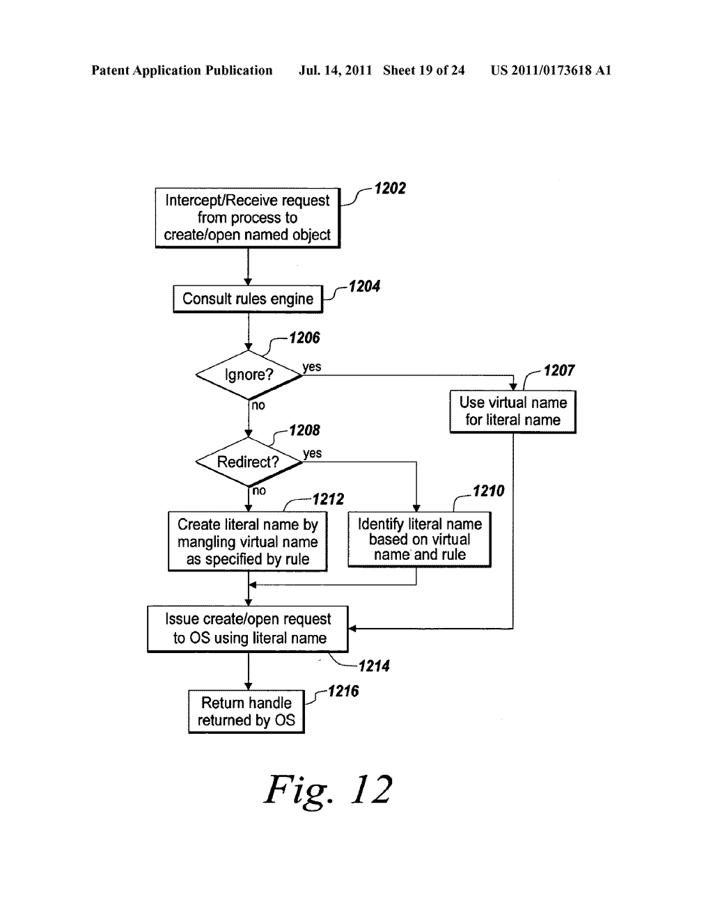 METHOD AND APPARATUS FOR MOVING PROCESSES BETWEEN ISOLATION ENVIRONMENTS - diagram, schematic, and image 20