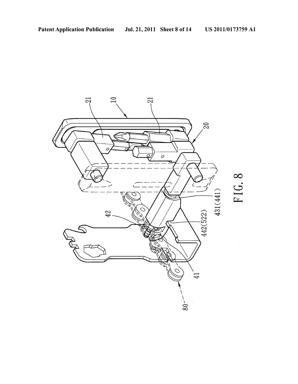 BICYCLE TOOL ASSEMBLY - diagram, schematic, and image 09