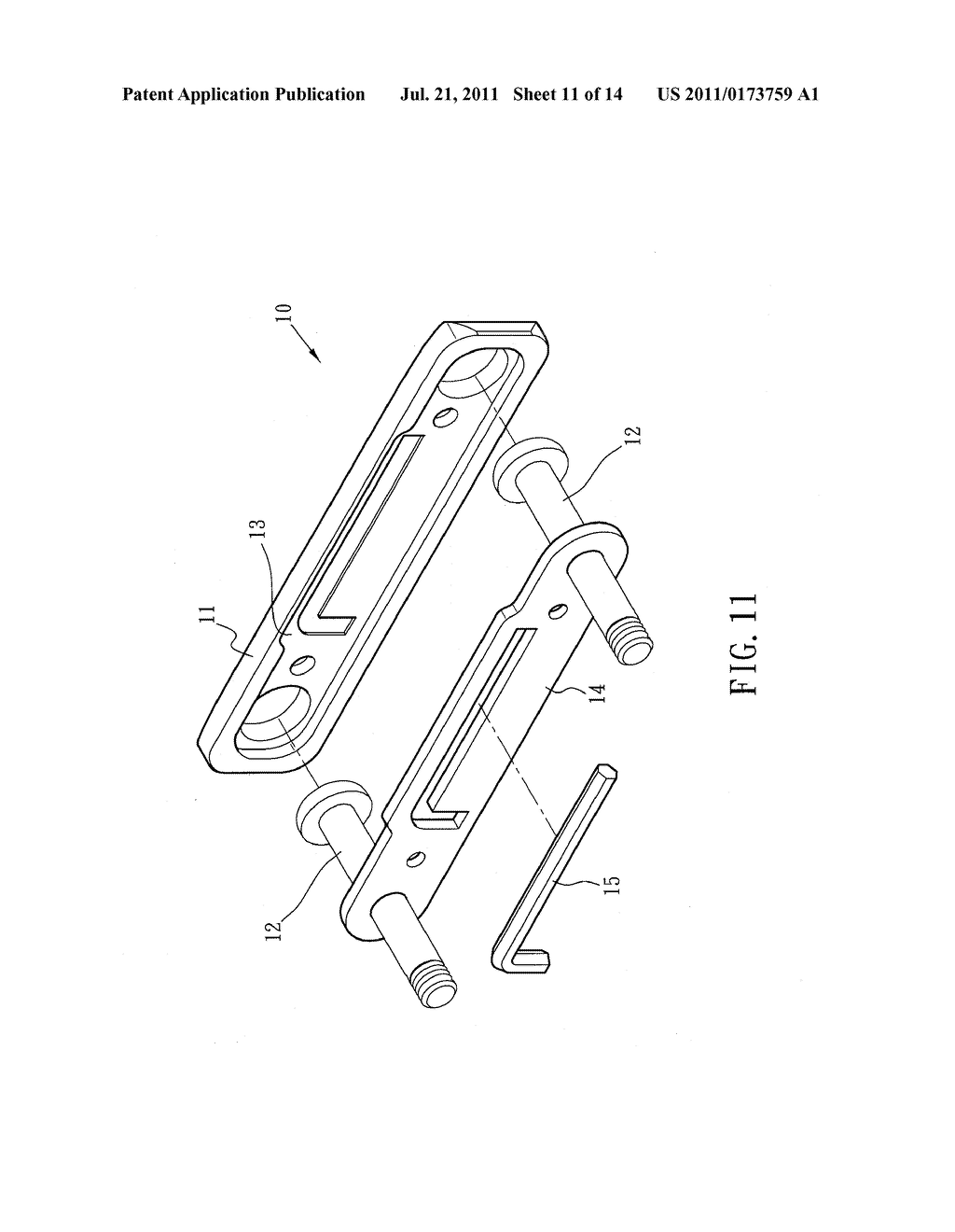 BICYCLE TOOL ASSEMBLY - diagram, schematic, and image 12