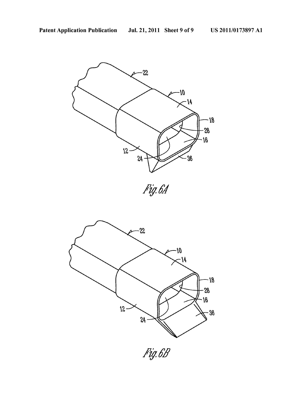 APPARATUS AND METHOD FOR PROTECTING A DOWNSPOUT OF A GUTTER - diagram, schematic, and image 10