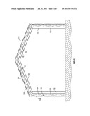 INSULATED BUILDING STRUCTURE AND APPARATUS THEREFOR diagram and image