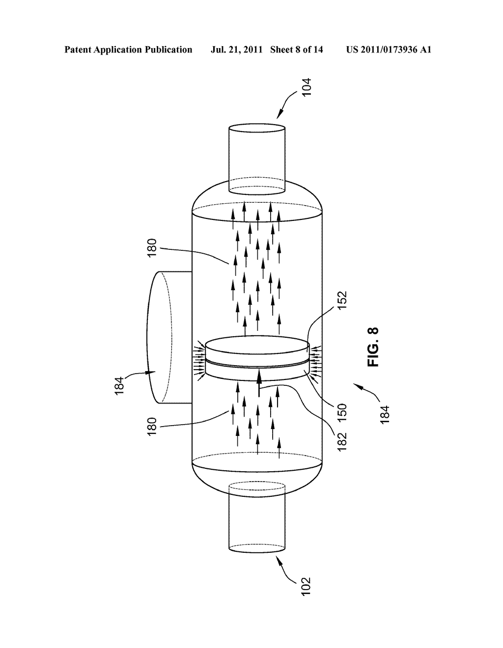 Natural Gas Production Filtration Vessel and Assembly - diagram, schematic, and image 09