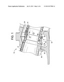 GAS TURBINE TRANSITION PIECE AIR BYPASS BAND ASSEMBLY diagram and image