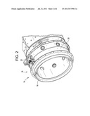 GAS TURBINE TRANSITION PIECE AIR BYPASS BAND ASSEMBLY diagram and image