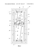 SELF-BALANCING LOCKING MECHANISM FOR DOORS diagram and image