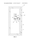 SELF-BALANCING LOCKING MECHANISM FOR DOORS diagram and image