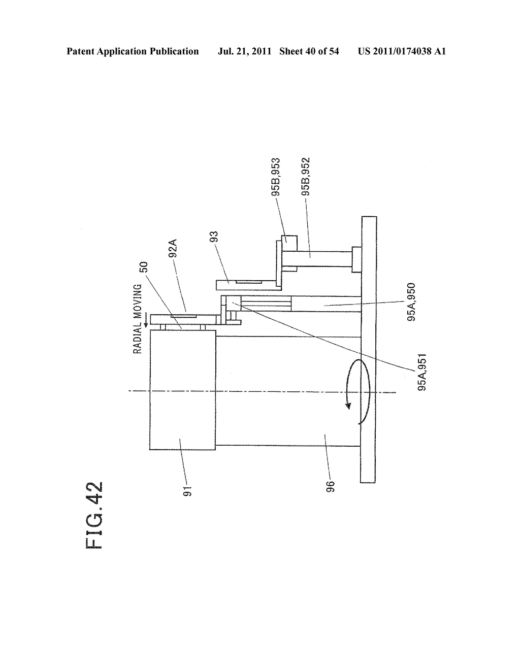 METHOD AND APPARATUS FOR ROLLING ELECTRIC WIRE FOR STATOR COIL OF ELECTRIC     ROTATING MACHINE - diagram, schematic, and image 41