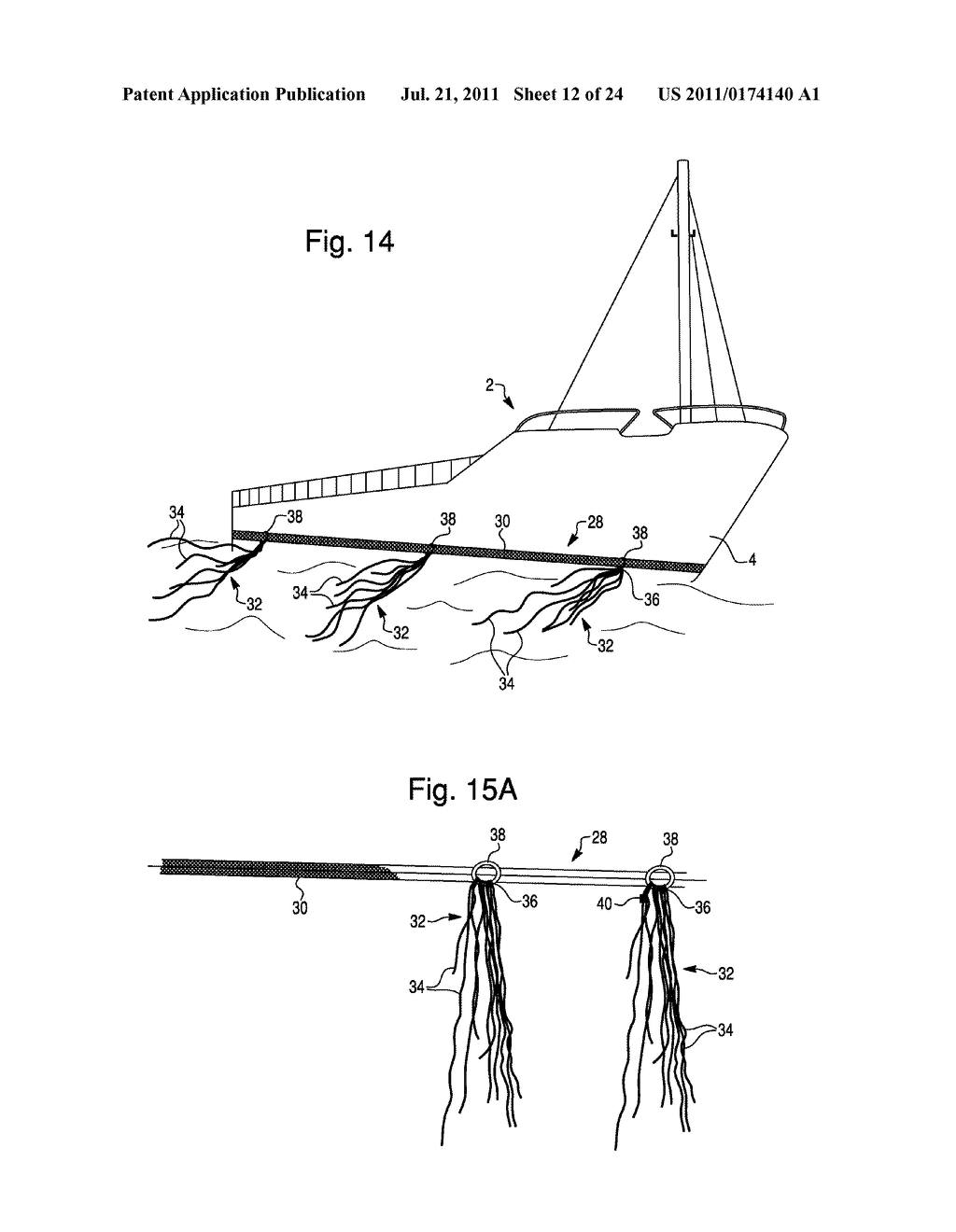 WATERCRAFT, WATER DIVERTER, ENTANGLEMENT SYSTEM, AND DEFENSE SYSTEM FOR     WATERCRAFT - diagram, schematic, and image 13