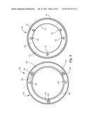 SPLIT END RING FOR ROTARY PRINTING SCREEN AND METHOD diagram and image