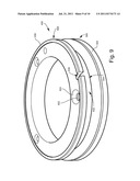 SPLIT END RING FOR ROTARY PRINTING SCREEN AND METHOD diagram and image