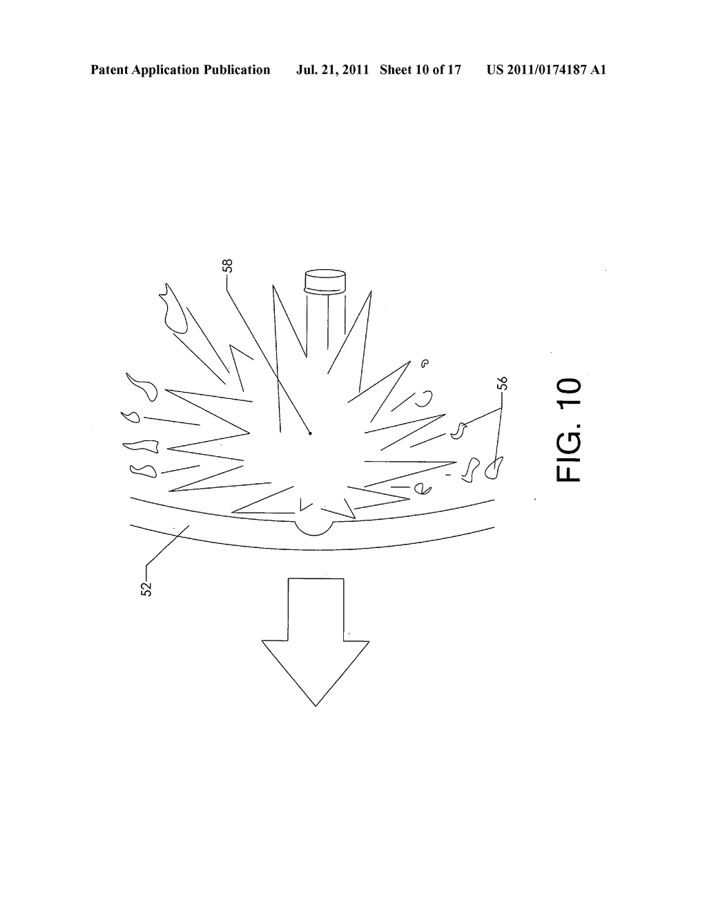 Door breaching projectile system - diagram, schematic, and image 11