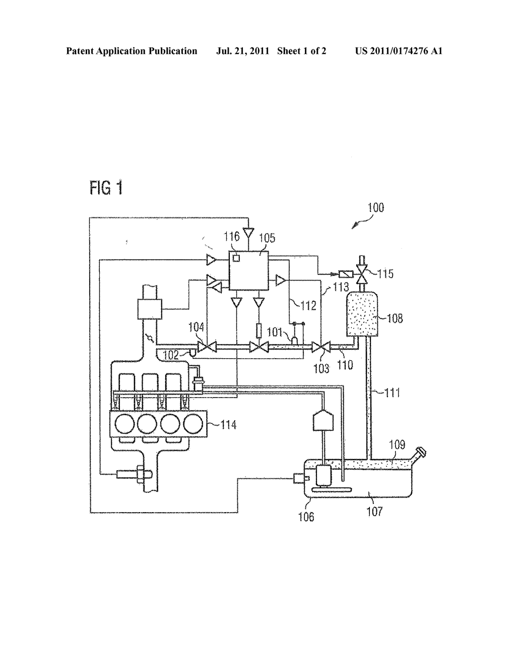 Internal Combustion Engine and Method for Opertating an Internal     Combustion Engine of this Type - diagram, schematic, and image 02