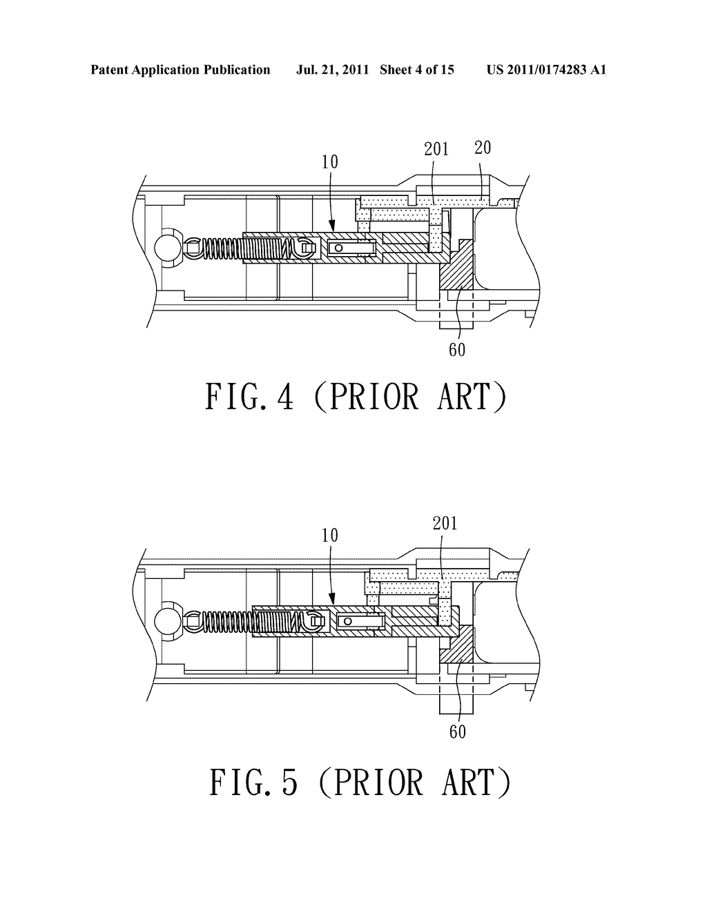 FIRING ACTUATOR MECHANISM FOR TOY GUN - diagram, schematic, and image 05