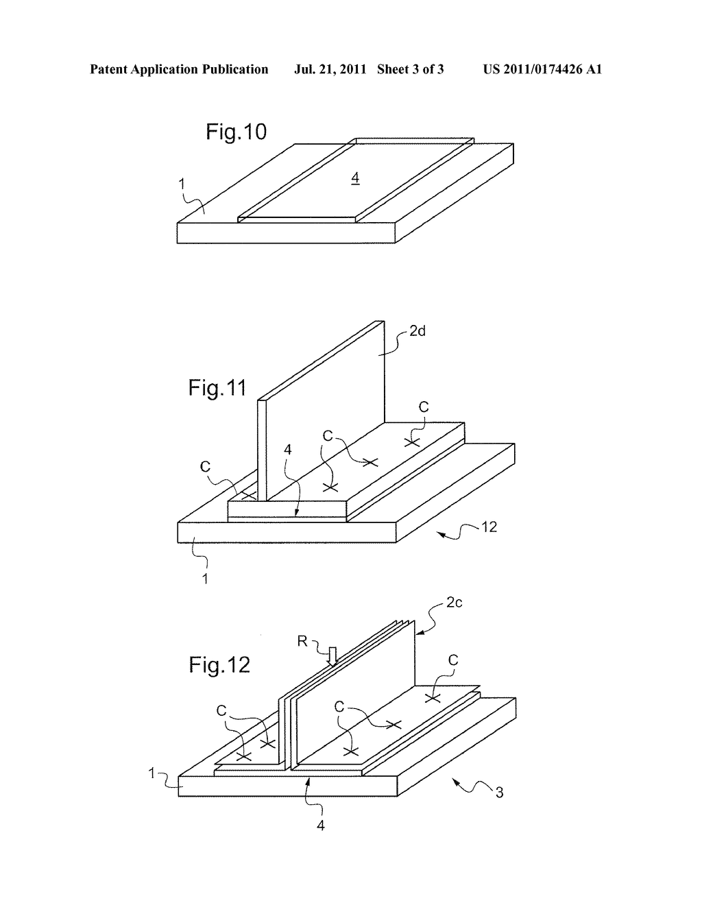  METHOD OF FABRICATING A PART OUT OF REINFORCED COMPOSITE MATERIAL, AND A     METHOD OF REPAIRING SUCH A PART - diagram, schematic, and image 04