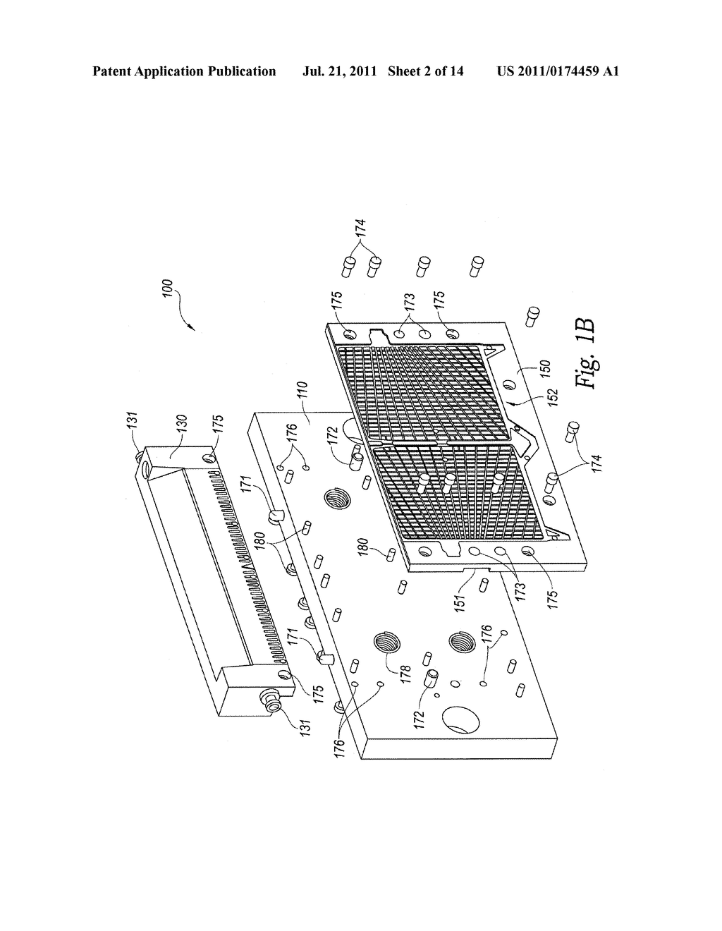 MOLD ASSEMBLIES INCLUDING REMOVABLE INSERTS AND ASSOCIATED METHODS OF USE     AND MANUFACTURE - diagram, schematic, and image 03