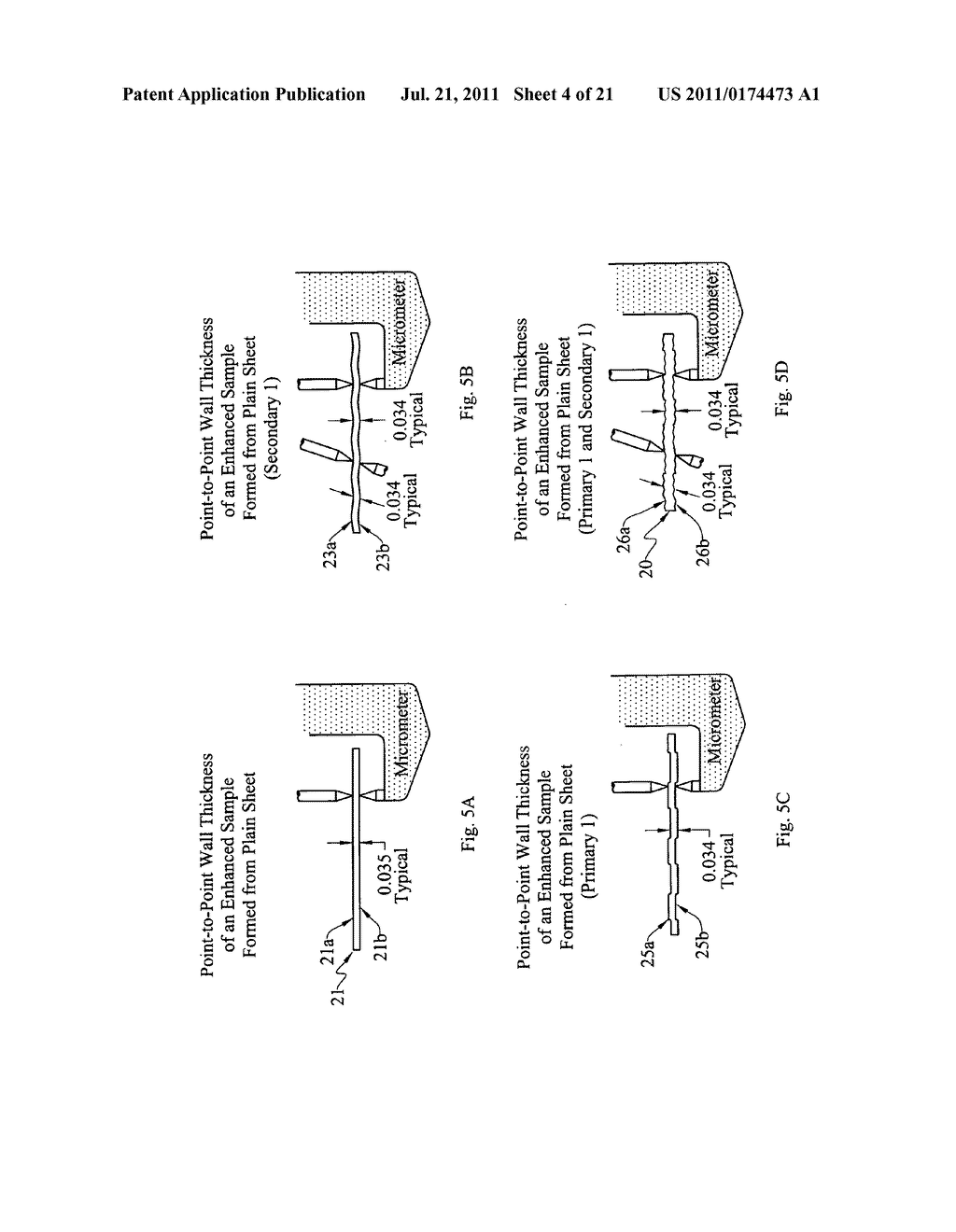 Methods of forming enhanced-surface walls for use in apparatae for     performing a process, enhanced-surface walls, and apparatae incorporating     same - diagram, schematic, and image 05