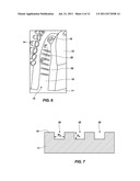 DOWNHOLE TOOLS HAVING FEATURES FOR REDUCING BALLING, METHODS OF FORMING     SUCH TOOLS, AND METHODS OF REPAIRING SUCH TOOLS diagram and image